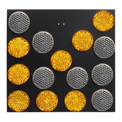 Panou sageti luminoase LED - 15 lampi de 150 mm diametru - 1500 candele
